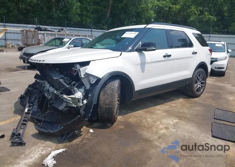 2016 Ford Explorer Sport from USA, damaged, VIN 1FM5K8GT1GGC09744
